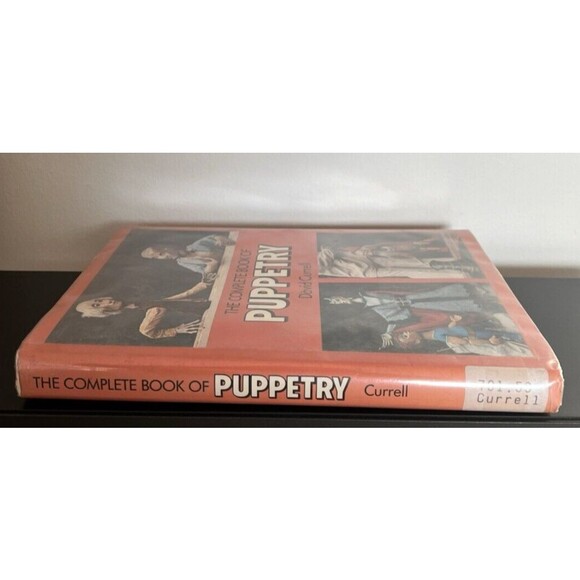 The Complete Book of Puppetry by David Currell 1976, Hardcover Library Copy - Picture 3 of 6